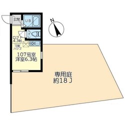 ユナイト鶴見マザーグースの物件間取画像